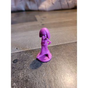 Purple‎ boss lady girl mini figure toy
